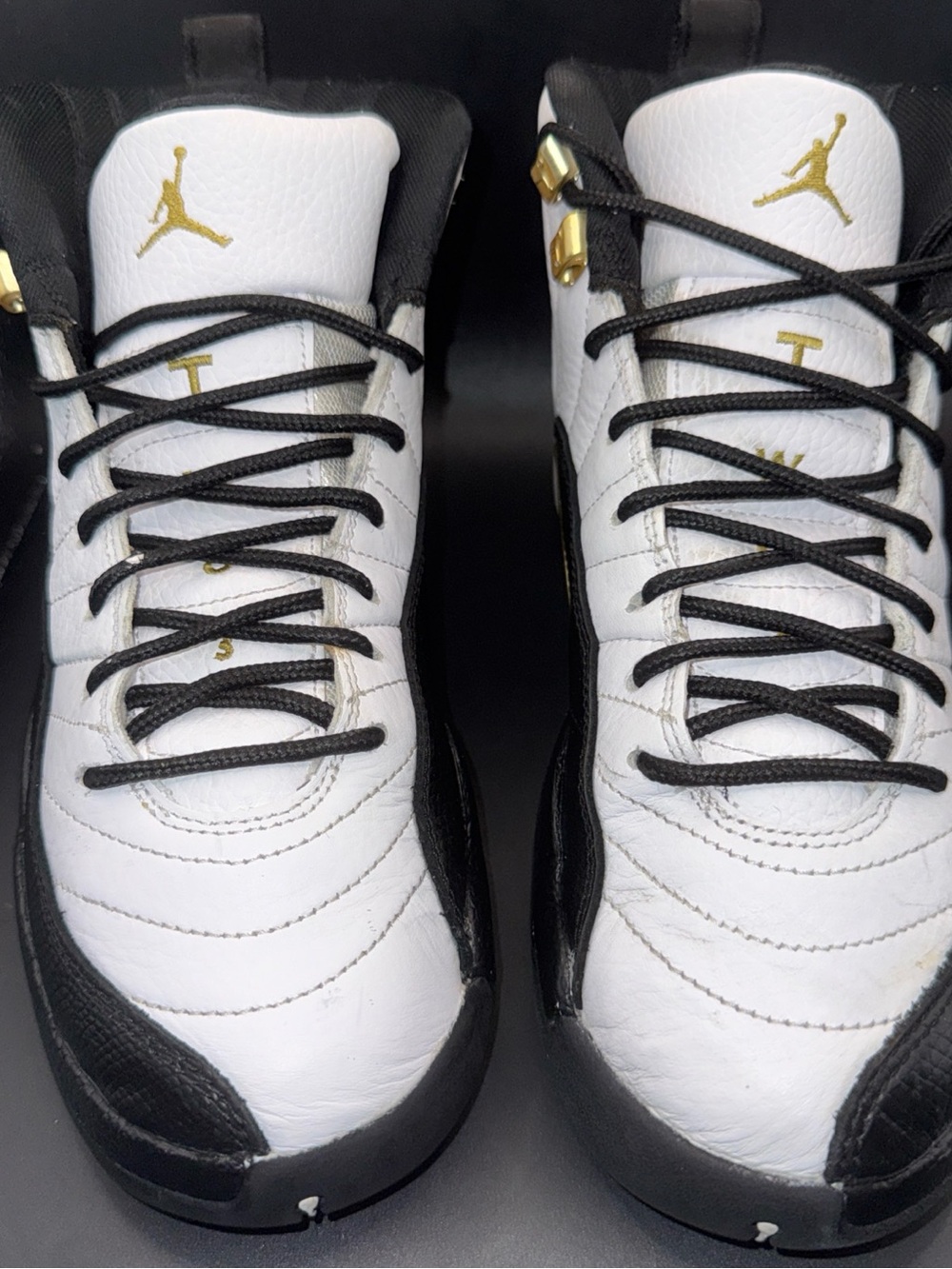 Size 6.5 (GS) - Jordan 12 Retro Mid Royalty, 153265-170, Clean, No Box, Flaws